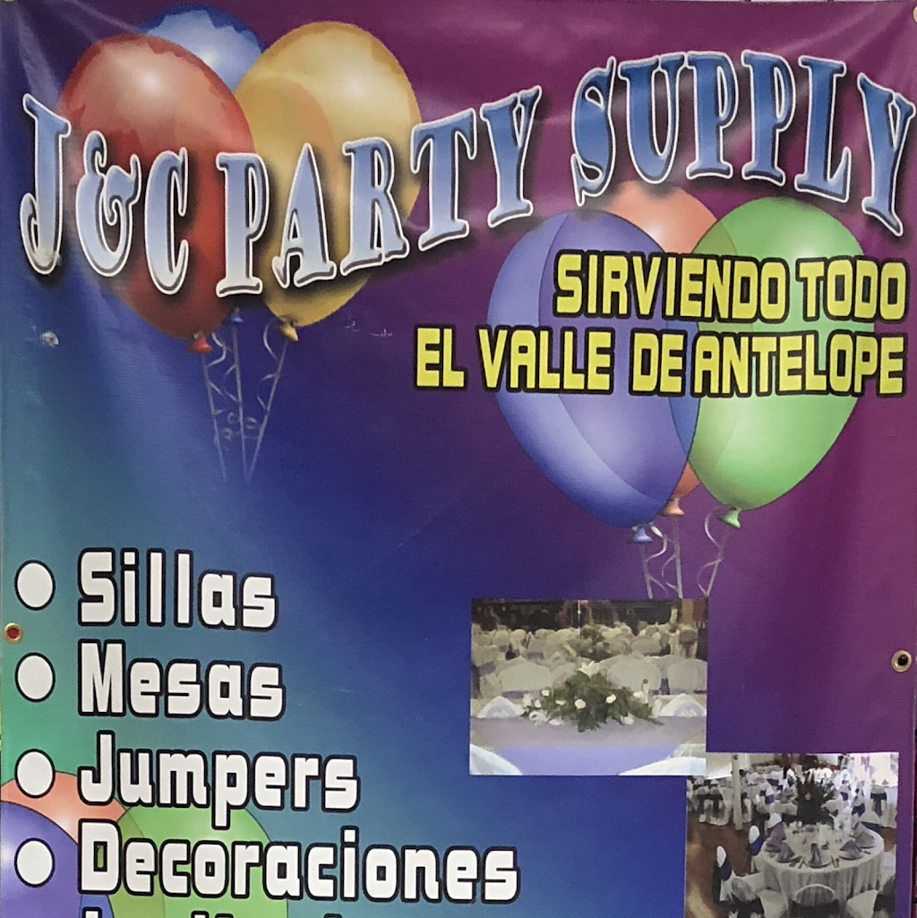 J & C Party Supply | 2520 E Palmdale Blvd, Palmdale, CA 93550, USA | Phone: (661) 266-4913