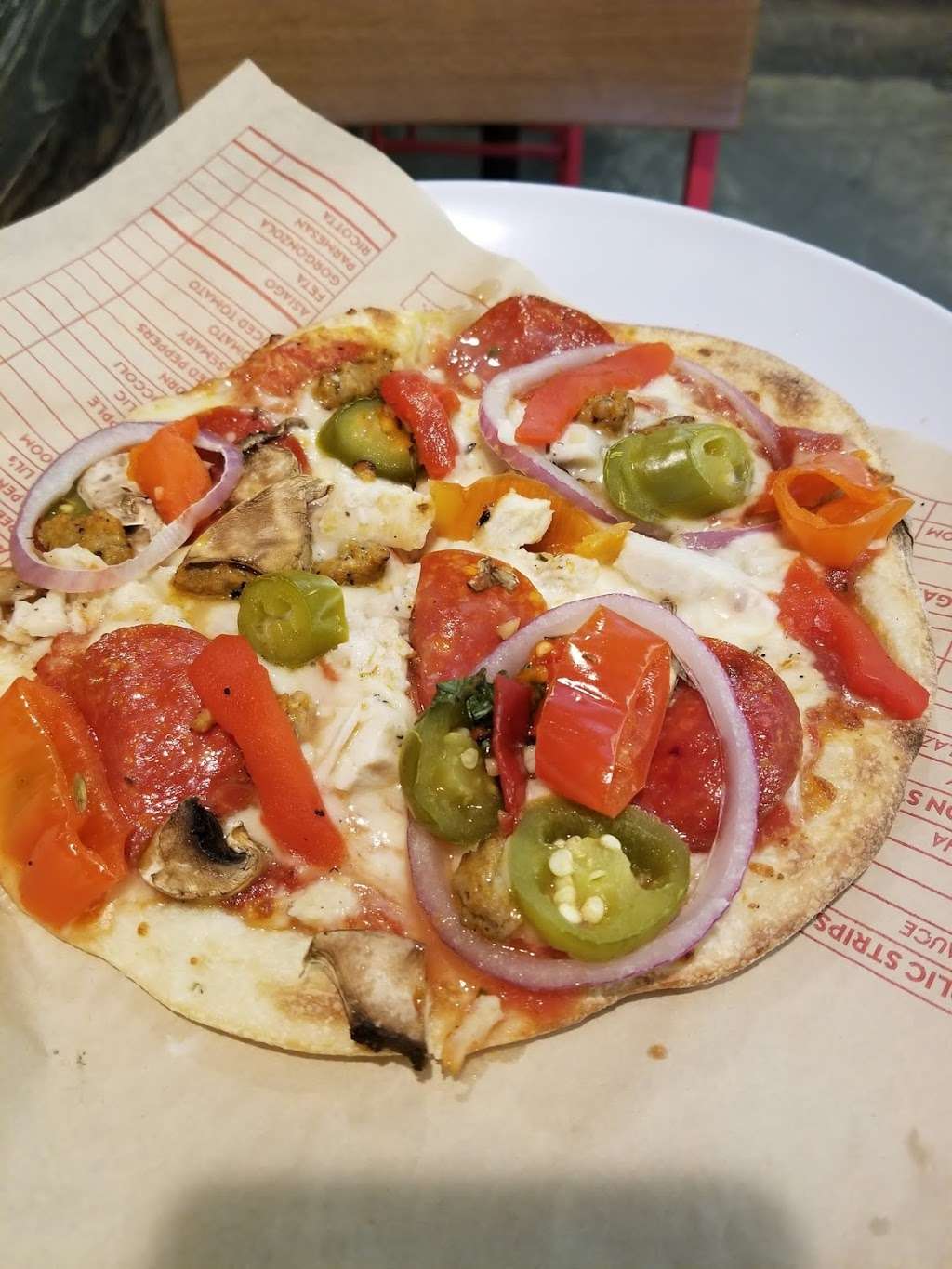 MOD Pizza | 9315 Spencer Hwy Suite G, Deer Park, TX 77536, USA | Phone: (832) 835-3137