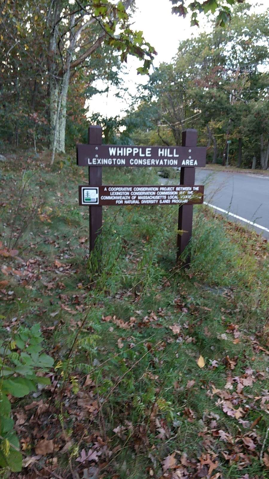 Whipple Hill Parking Lot | 196 Johnson Rd, Winchester, MA 01890, USA