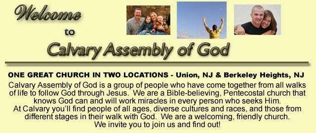 Calvary Assembly of God | 172 Springfield Ave, Berkeley Heights, NJ 07922, USA | Phone: (908) 964-1133