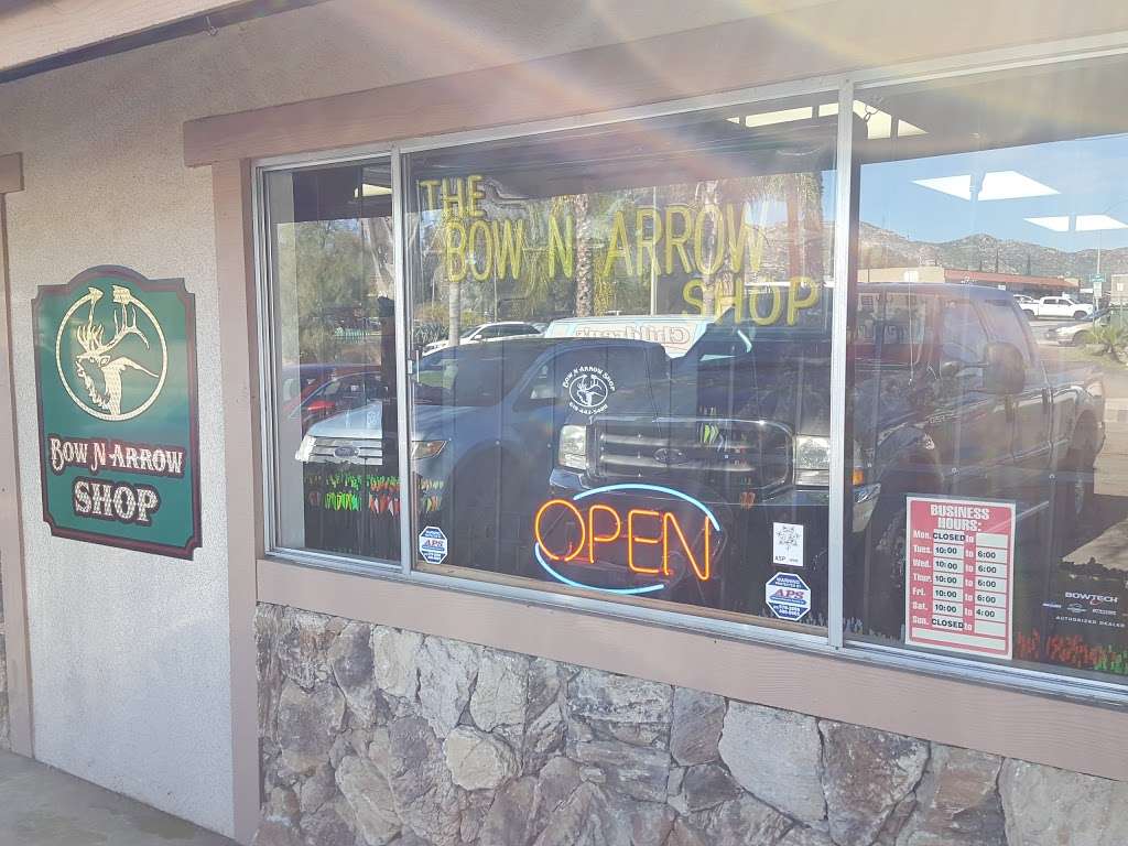 Bow N Arrow Shop | 9748 Los Coches Rd #5, Lakeside, CA 92040, USA | Phone: (619) 443-5488