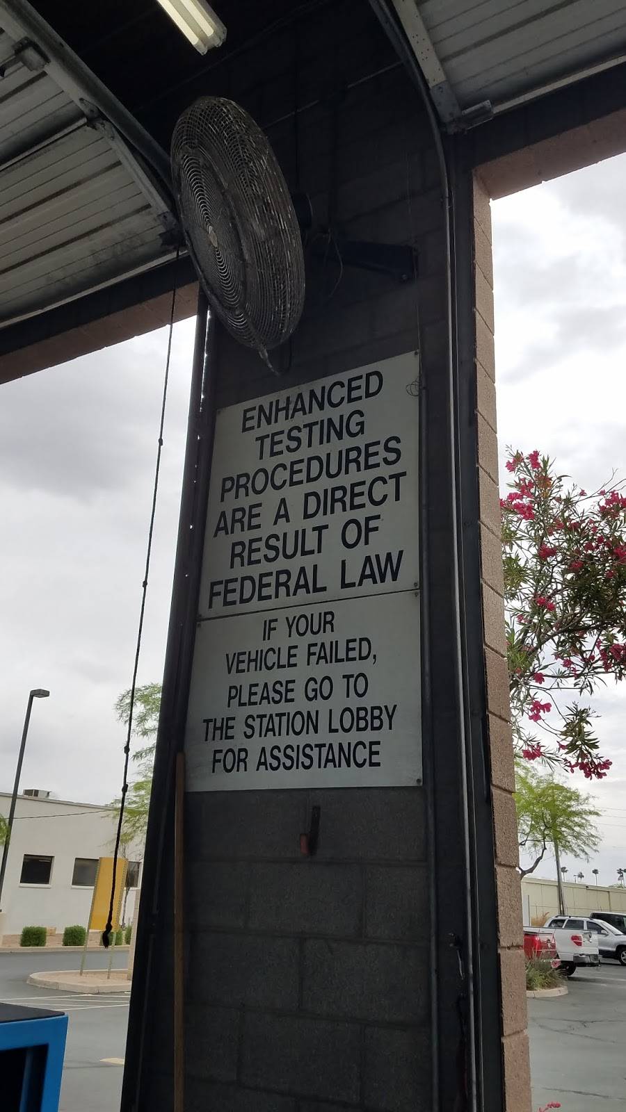 Arizona Emissions Testing Station | 2360 S Airport Blvd, Chandler, AZ 85286, USA | Phone: (877) 692-9227