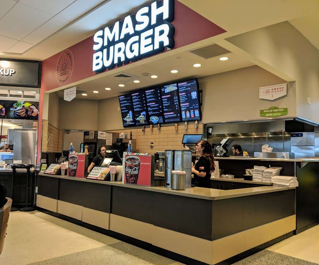 Smashburger | 2400 Aviation Drive North, DFW International Airport (DFW), Dallas, TX 75261, USA | Phone: (303) 633-1500