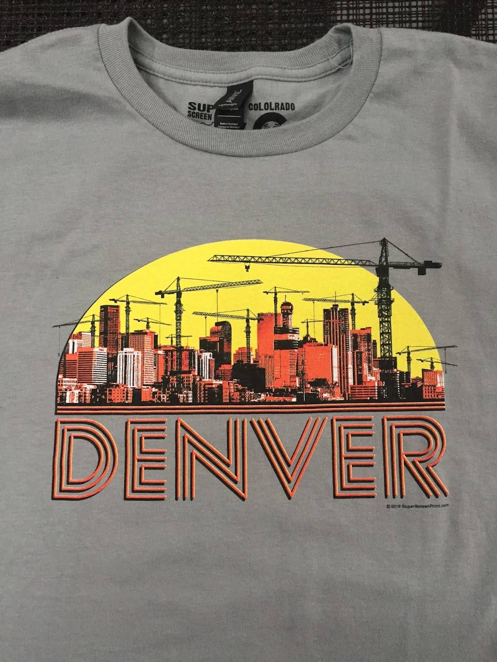 Super Screen Print | 1131 W Custer Pl, Denver, CO 80223, USA | Phone: (303) 308-9099