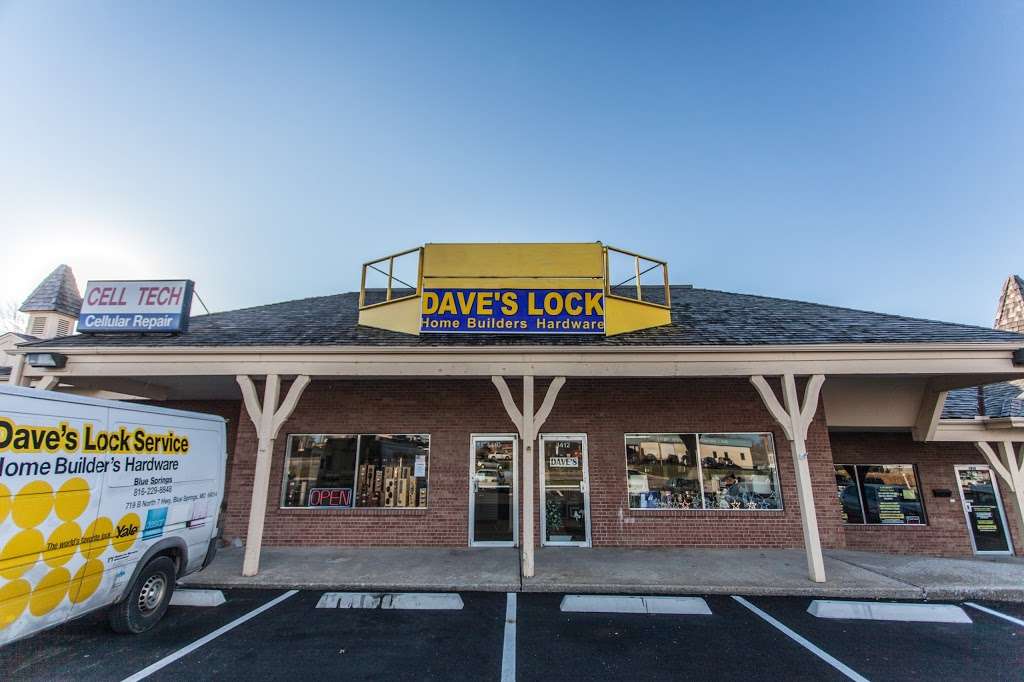Daves Lock Service and Home Builder Hardware | 1410 U.S. 40, Blue Springs, MO 64015, USA | Phone: (816) 229-8848
