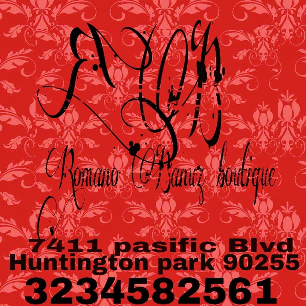 ROMANO BANUZ BOUTIQUE | 7411 Pacific Blvd, Huntington Park, CA 90255, USA | Phone: (323) 458-2561