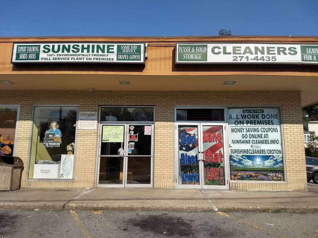 Sunshine Cleaners | 2652, 2 Maple St, Croton-On-Hudson, NY 10520, USA | Phone: (914) 271-4435