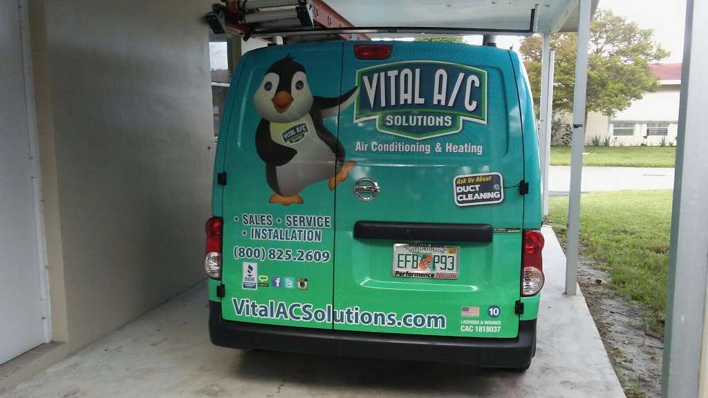 Vital AC Solutions Air Conditioning & Heating | 3635 Park Central Blvd N, Pompano Beach, FL 33064, USA | Phone: (954) 821-8640