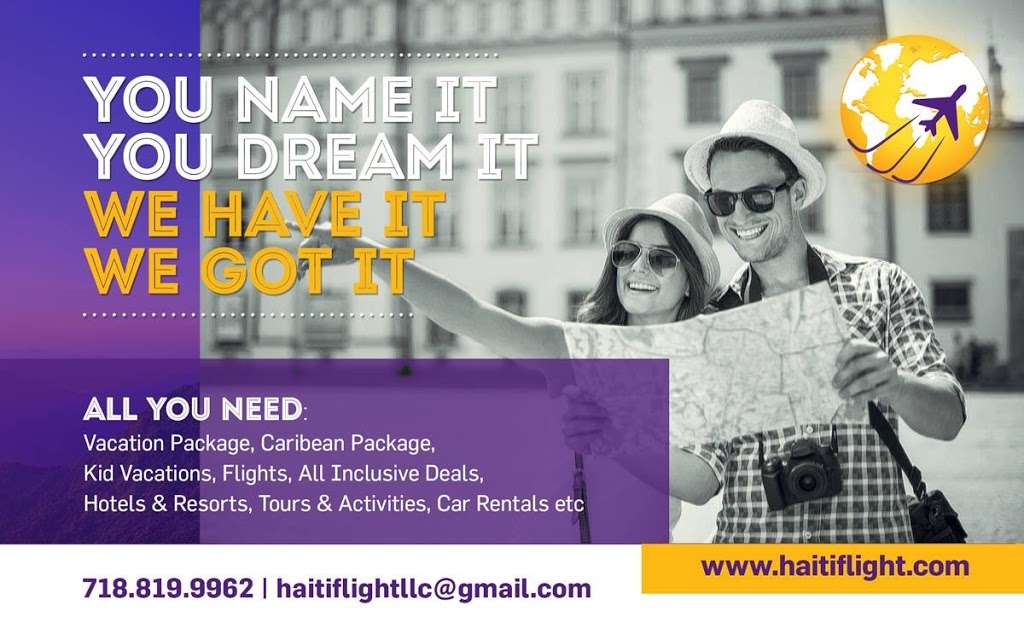 Haiti flight llc | 1215 E 82nd St, Brooklyn, NY 11236, USA | Phone: (917) 773-8471