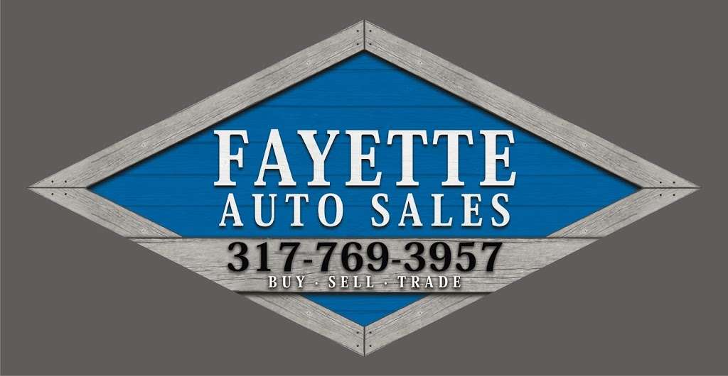 Fayette Auto Sales, LLC | 3810 750 S, Lebanon, IN 46052, USA | Phone: (317) 769-3957