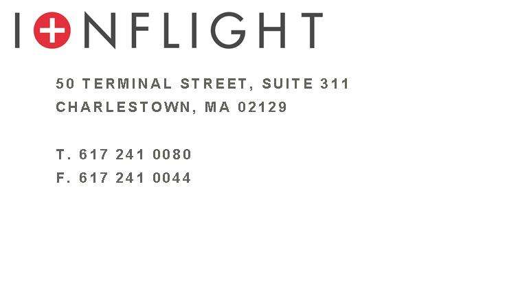 Ionflight | 50 Terminal St # 311, Charlestown, MA 02129, USA | Phone: (617) 241-0080