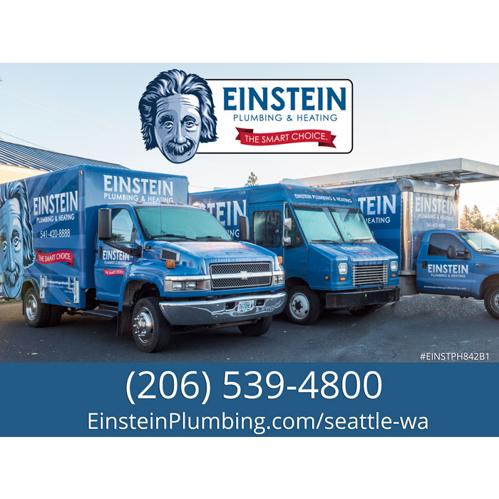 Einstein Pros | Seattle Plumbing and Heating | 13540 Lake City Way NE, Seattle, WA 98125, USA | Phone: (206) 539-4800