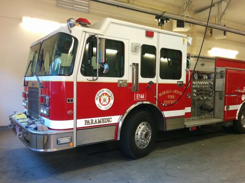 Moraga-Orinda Fire Station | 20 Vía Las Cruces, Orinda, CA 94563, USA | Phone: (925) 258-4599