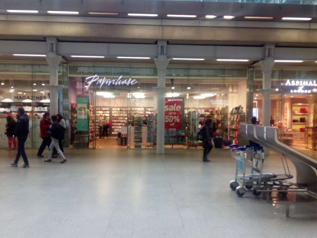 Paperchase | St Pancras Station Block A Unit 50, Kings Cross, London NW1 2QL, UK | Phone: 020 7833 1853