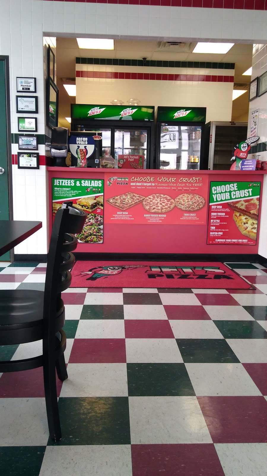 Jets Pizza | 954 N State Rd 135 A, Greenwood, IN 46142 | Phone: (317) 881-5387