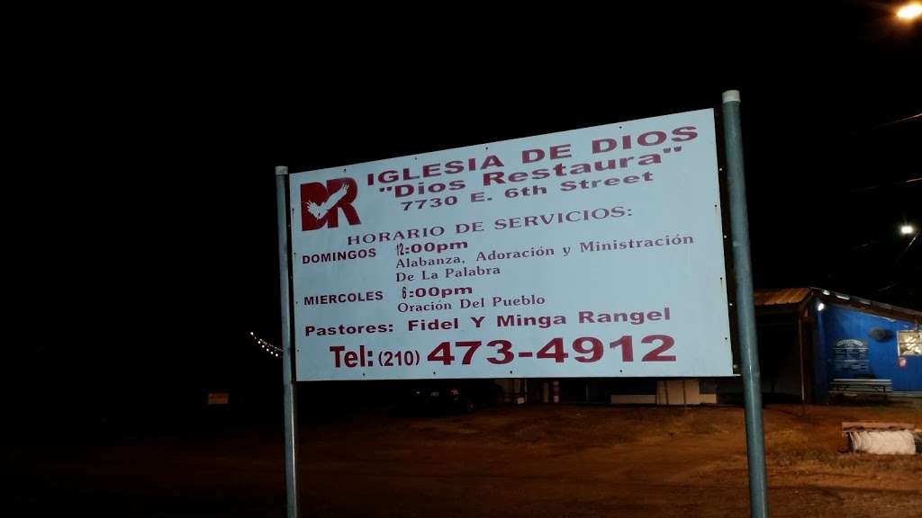 Dios Restaura | 7730 E 6th St, Somerset, TX 78069, USA | Phone: (210) 473-4912
