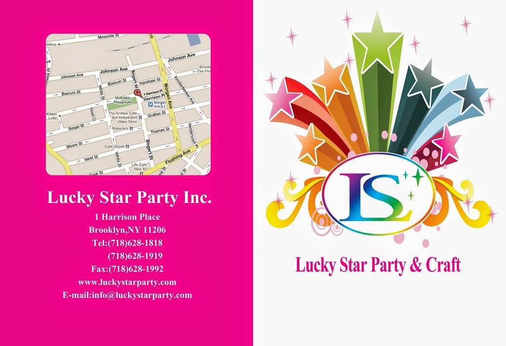 Lucky Star Party & Craft Inc | 151 Gardner Ave, Brooklyn, NY 11237, USA | Phone: (718) 628-1818