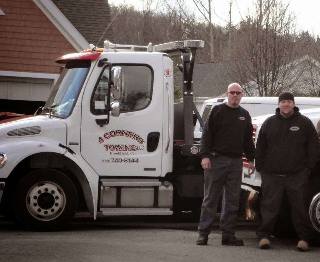 Four Corners Towing | 820 Federal Rd, Brookfield, CT 06804, United States | Phone: (203) 740-8144