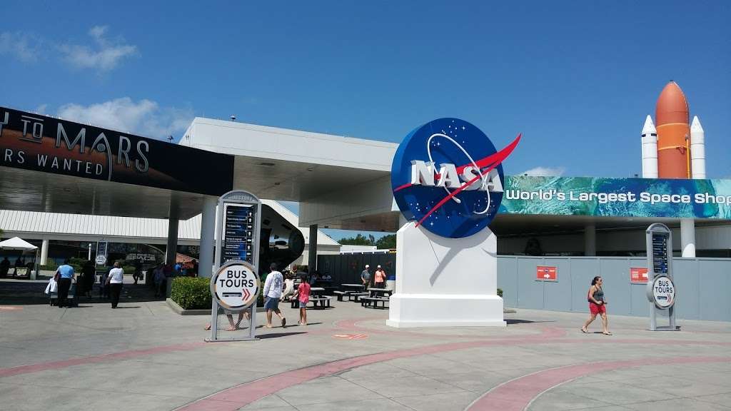 John F Kennedy Space Center Countdown Clock | Saturn Causeway, Florida