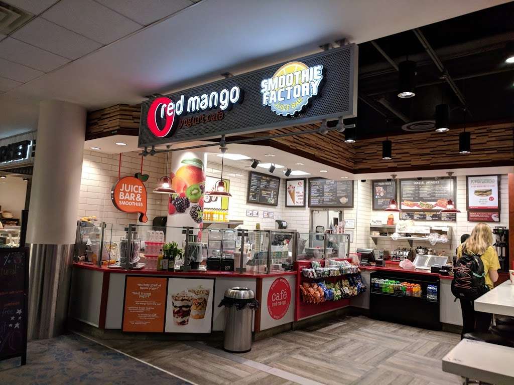 Red Mango | Charlotte Douglas International Airport (CLT), 5501 Josh Birmingham Pkwy, Charlotte, NC 28208, USA | Phone: (704) 359-4374