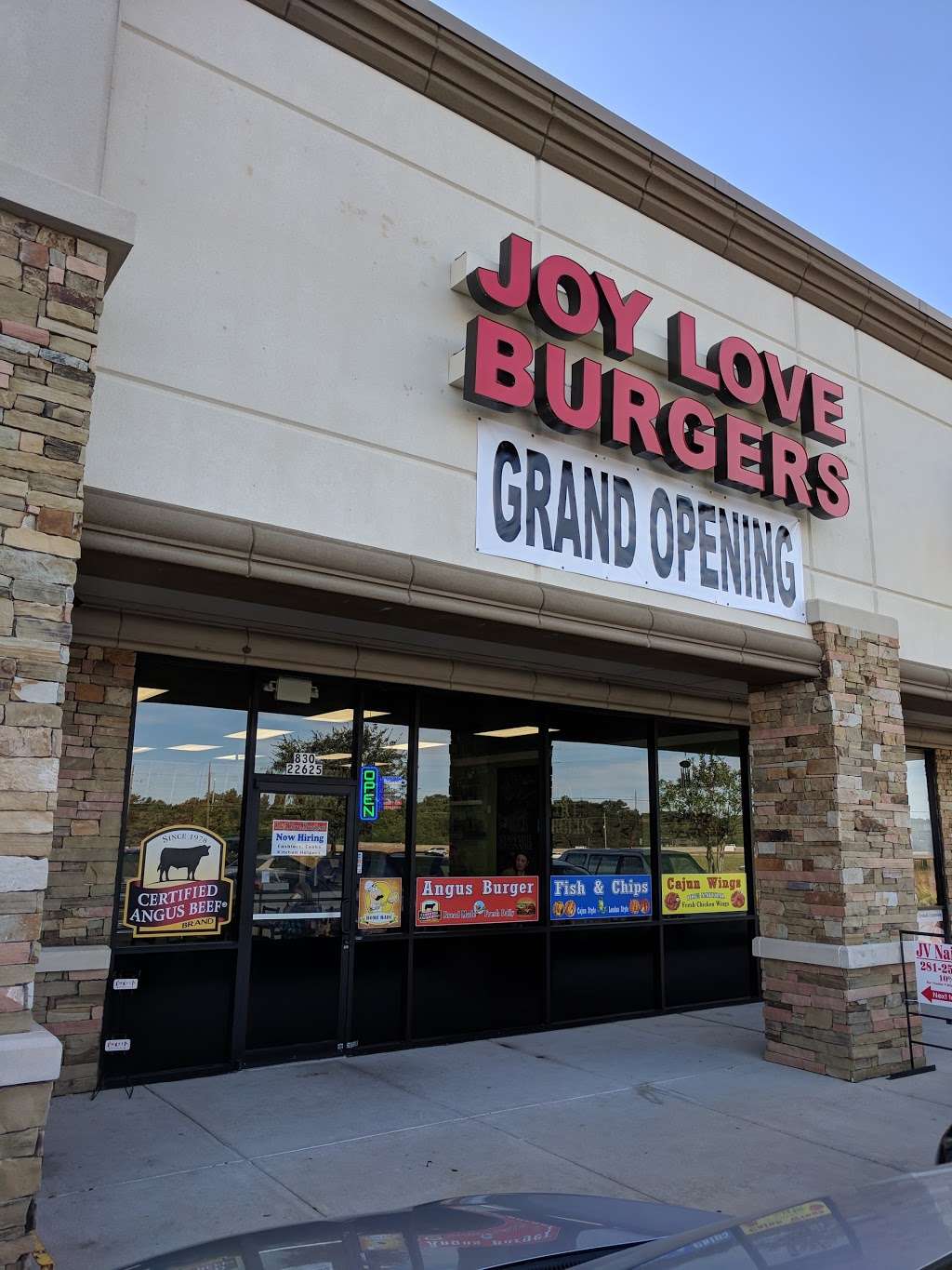 Joy Love Burgers | 22625 Tomball Pkwy #830, Tomball, TX 77375, USA | Phone: (832) 953-2522