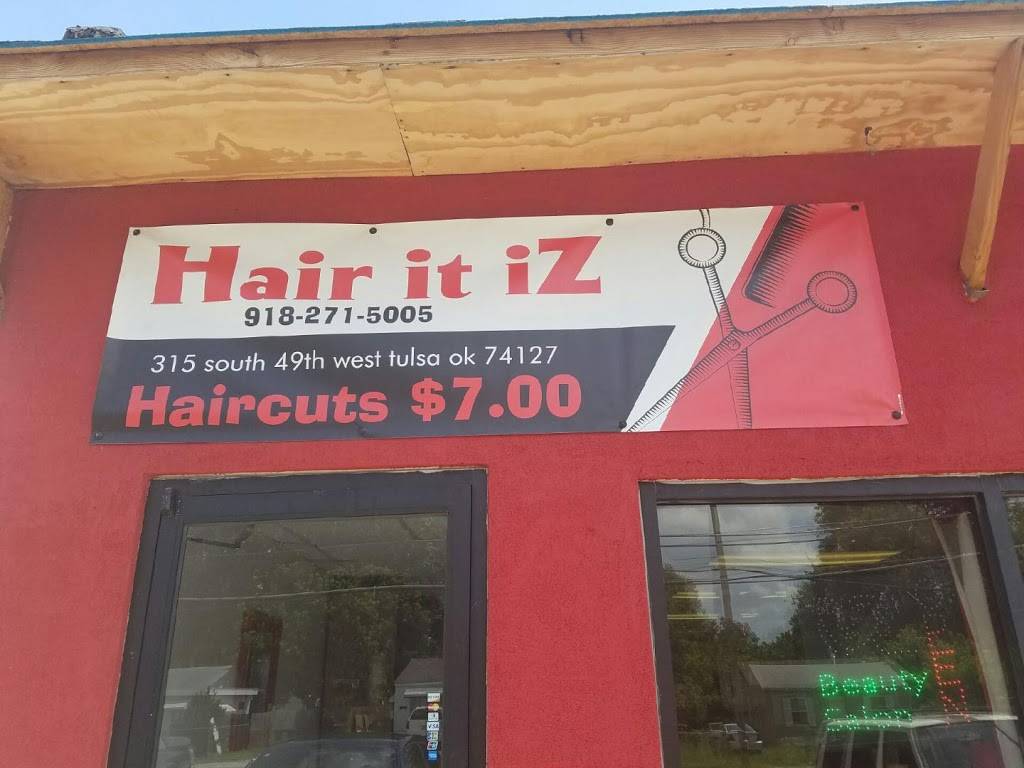 Hair it Iz | 315 S 49th W Ave, Tulsa, OK 74127, USA | Phone: (918) 857-0319
