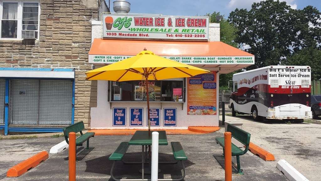 CJS WATERICE AND ICE CREAM | 1035 MacDade Blvd, Collingdale, PA 19023, USA | Phone: (267) 312-9426