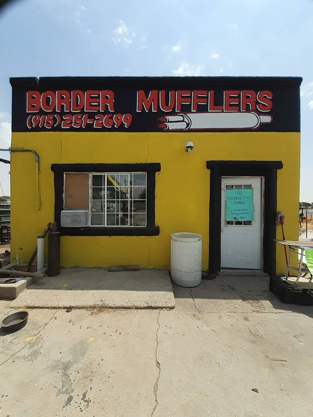 Border mufflers | 9641 Socorro Rd, El Paso, TX 79927, USA | Phone: (915) 251-2699
