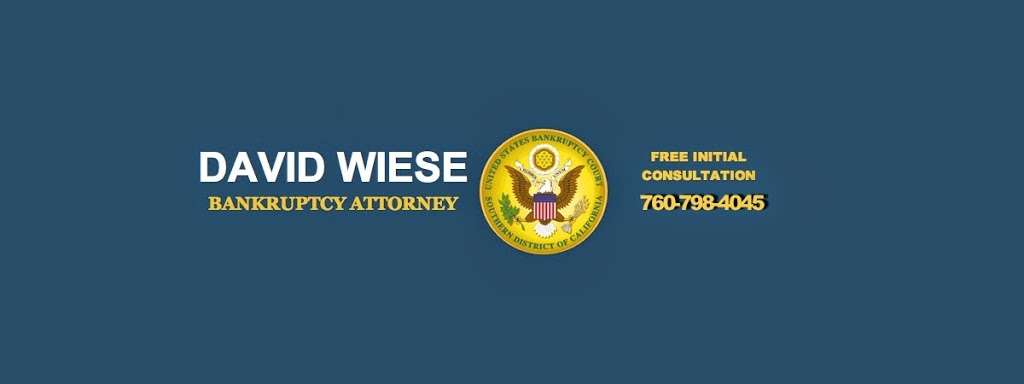 Wiese Bankruptcy Attorney | 1287 Elfin Forest Rd E, San Marcos, CA 92078, USA | Phone: (760) 798-4045