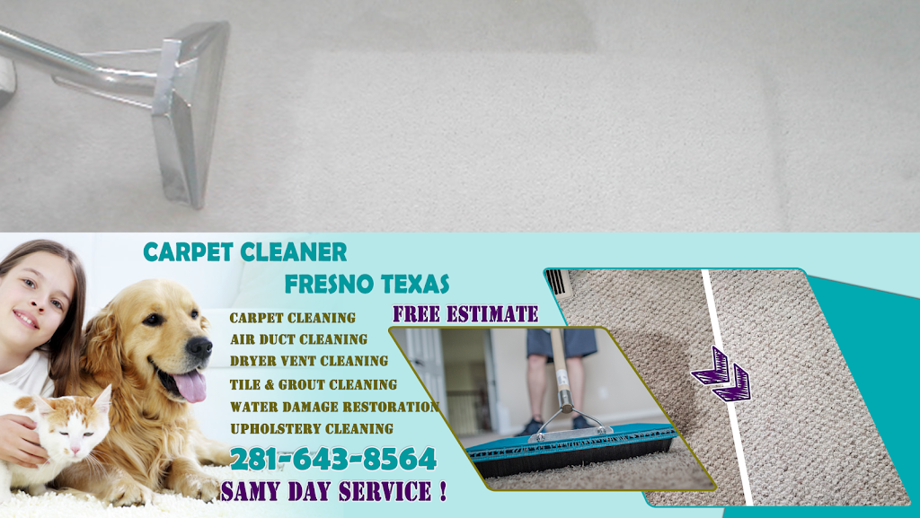Carpet Cleaner Fresno Texas | 1210 W Sycamore Rd, Fresno, TX 77545, USA | Phone: (281) 643-8564