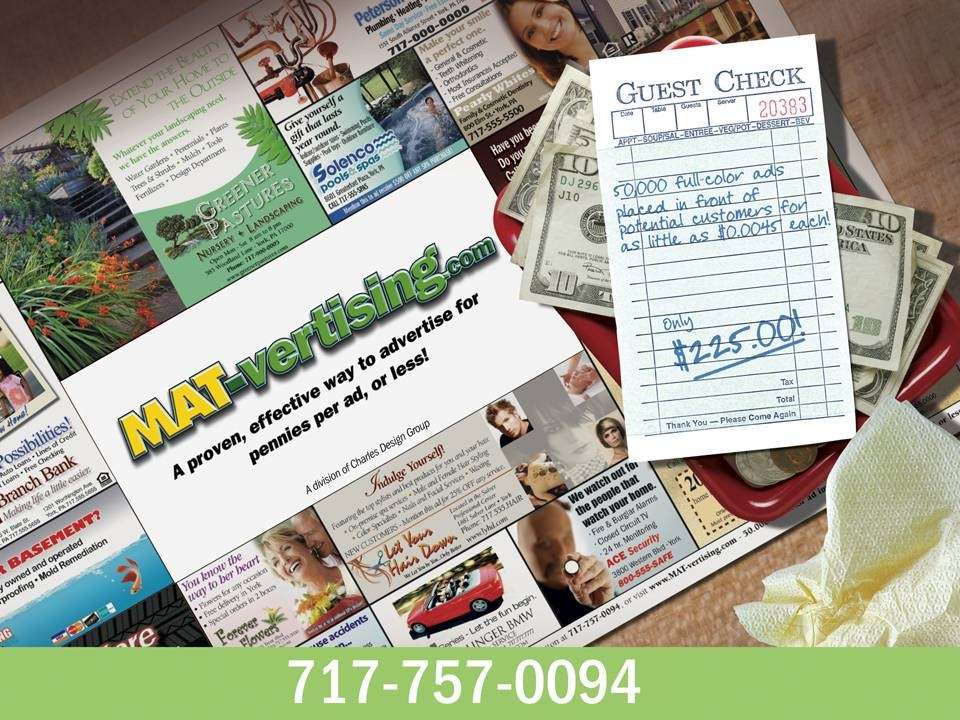 MAT-vertising.com | 665 Woodside Rd, York, PA 17406 | Phone: (717) 757-0094