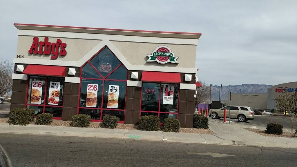 Arbys | 1416 Mercantile Ave NE, Albuquerque, NM 87107 | Phone: (505) 341-3549