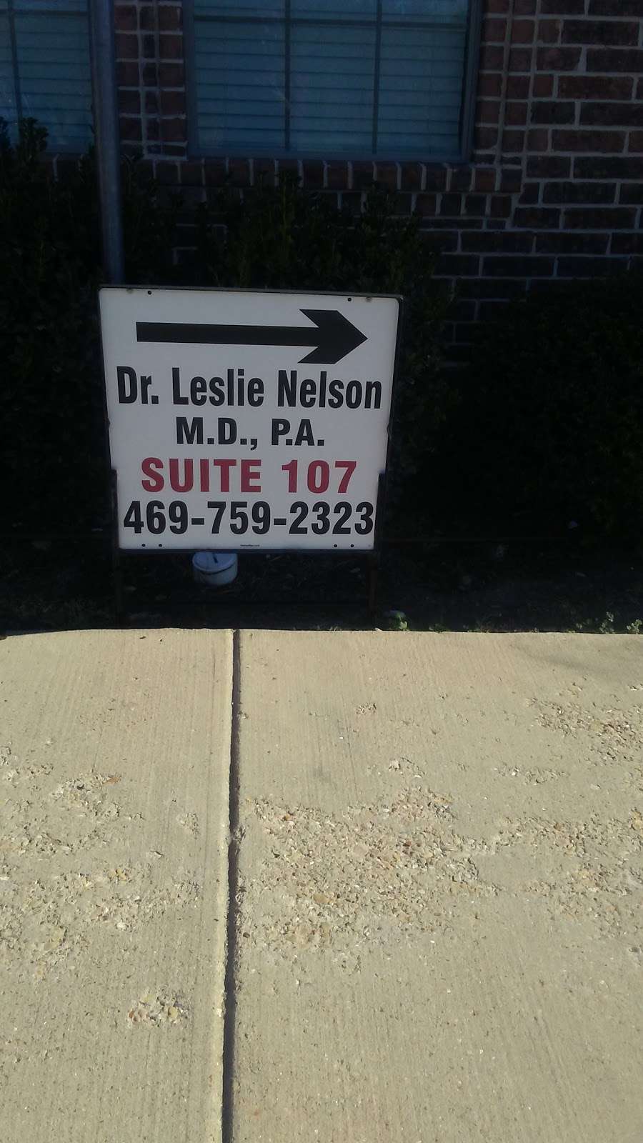 Leslie Nelson MD | 2505 Bolton Boone Dr, DeSoto, TX 75115, USA | Phone: (469) 759-2323