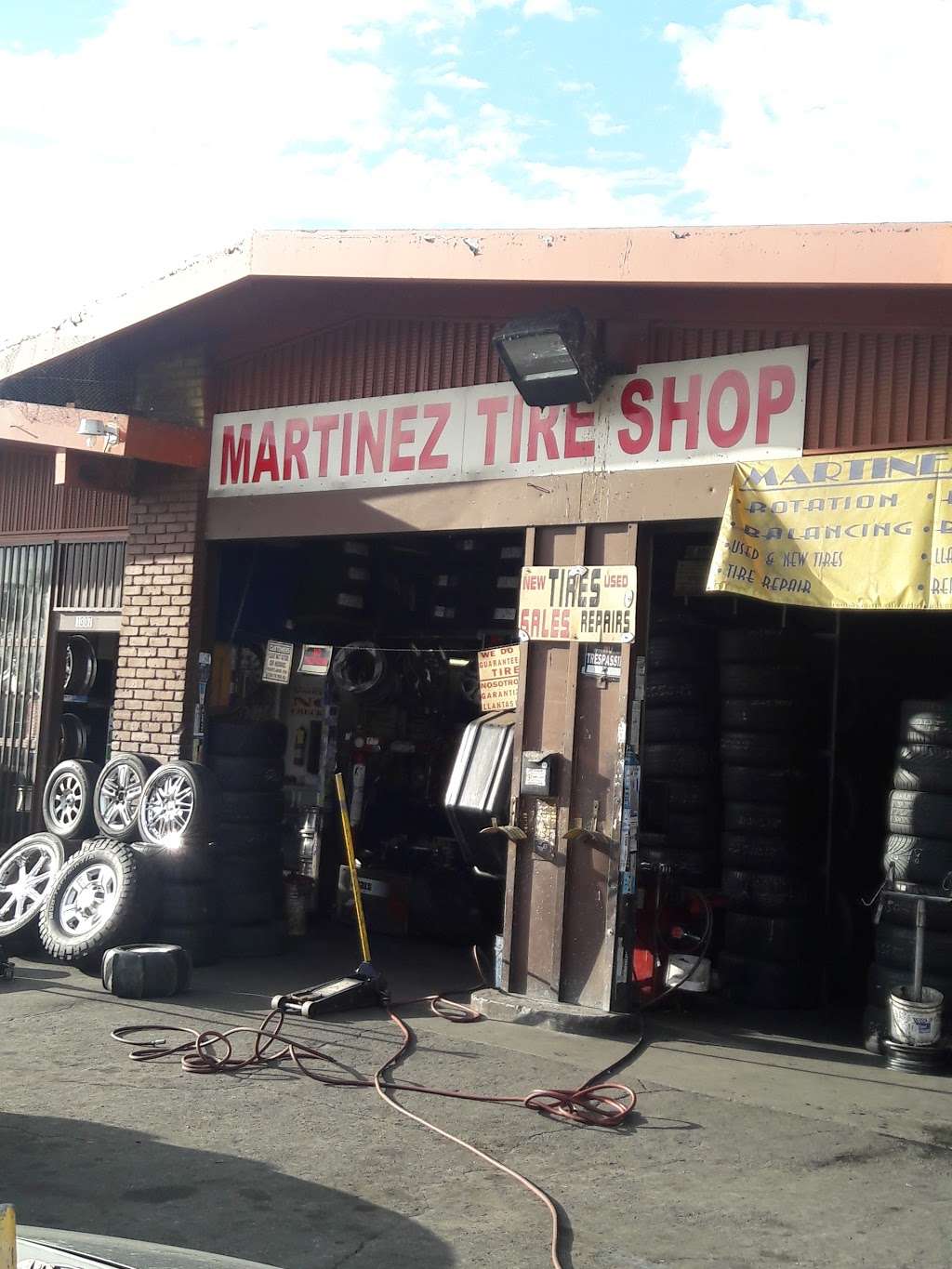 Martinez Tire Shop | 1307 S Garey Ave, Pomona, CA 91766, USA | Phone: (909) 397-0590