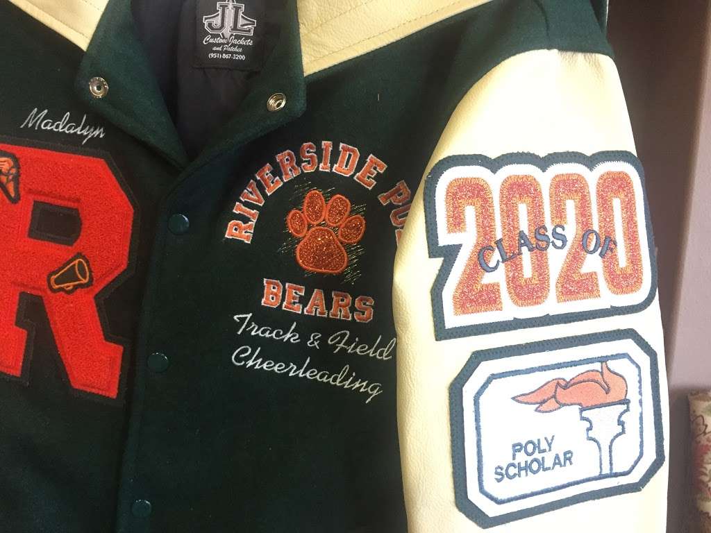 J L Custom Jackets | 7161 Old 215 Frontage Rd, Moreno Valley, CA 92553, USA | Phone: (951) 867-3200