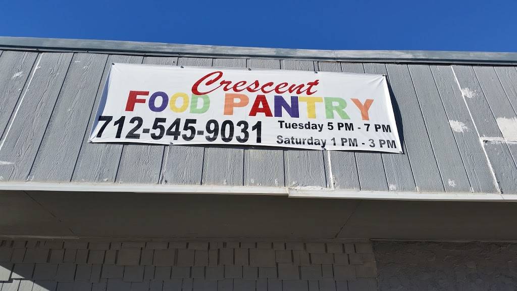 Crescent Food Pantry | 720 Old Lincoln Hwy, Crescent, IA 51526, USA | Phone: (712) 545-9031