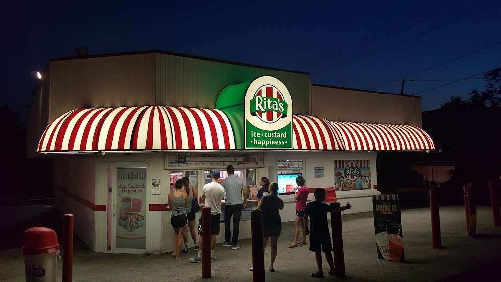 Ritas Italian Ice & Frozen Custard | 136 Huntingdon Pike, Jenkintown, PA 19046, USA | Phone: (215) 379-1277