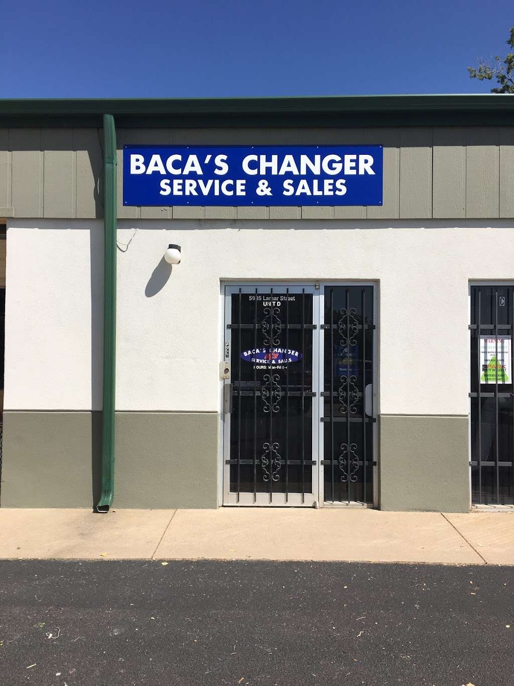 Bacas Changer Service & Sales Inc | 5985 N Lamar St unit d, Arvada, CO 80003, USA | Phone: (720) 855-8351
