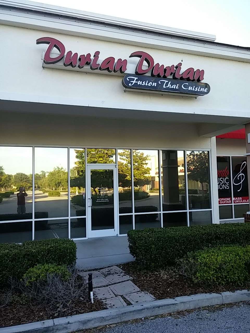 Durian Durian Fusion Thai Cuisine | 10743 Narcoossee Rd A20, Orlando, FL 32832 | Phone: (407) 282-2992