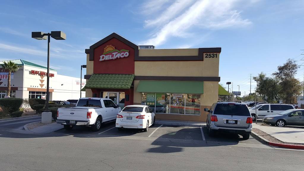 Del Taco | 2531 E Craig Rd, North Las Vegas, NV 89030, USA | Phone: (702) 639-0035