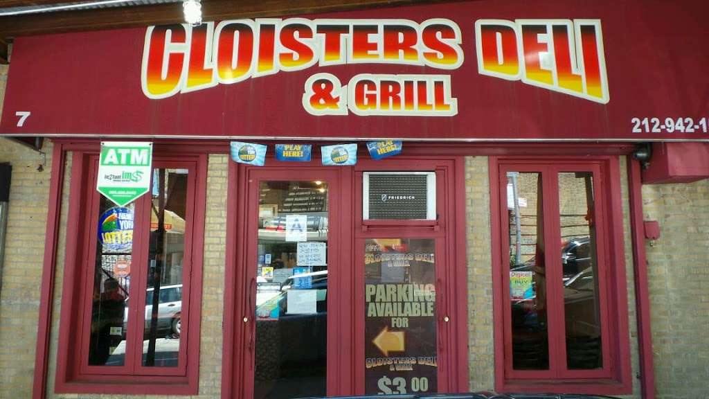 Cloister Grill | 7 Henshaw St, New York, NY 10034, USA | Phone: (212) 942-1580