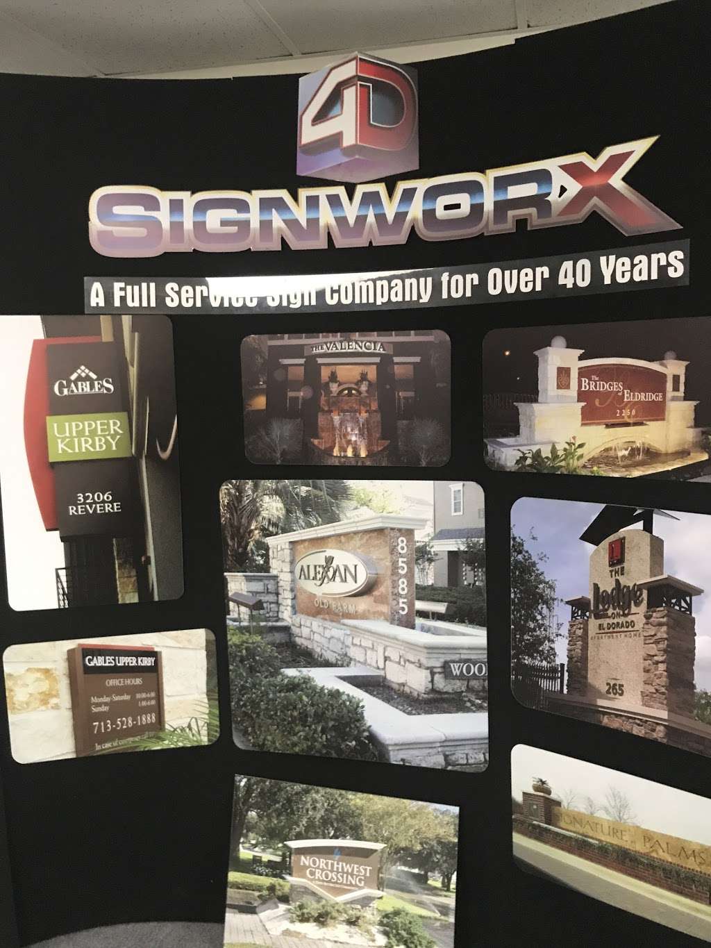 4 D SignWorx LLC | 2022 Pech Rd, Houston, TX 77055, USA | Phone: (713) 984-2010