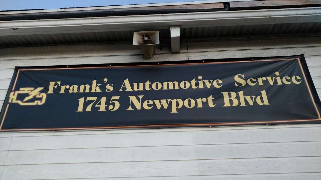 Franks Automotive Service | 1745 Newport Blvd, Costa Mesa, CA 92627, USA | Phone: (949) 650-0907
