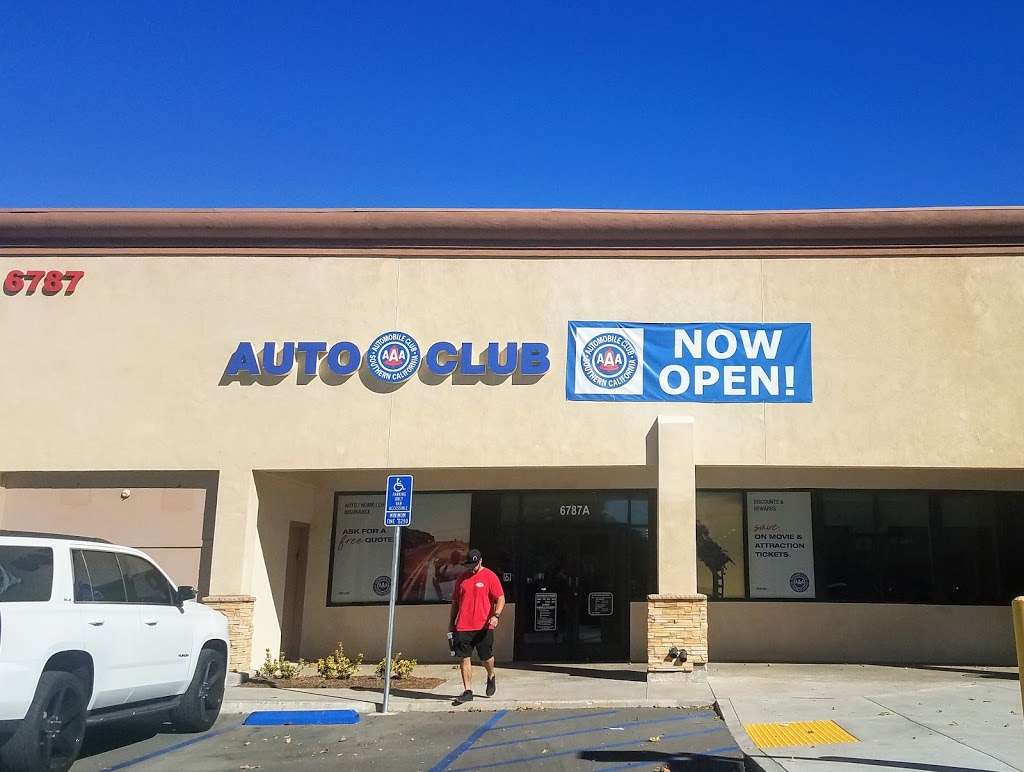 AAA - Automobile Club of Southern California | 6787A Carnelian St, Rancho Cucamonga, CA 91701, USA | Phone: (909) 477-8600