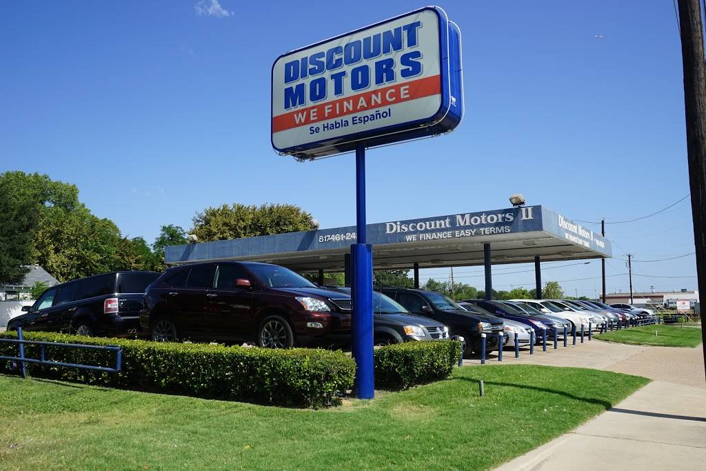 Discount Motors 2 | 620 N Collins St, Arlington, TX 76011, USA | Phone: (817) 461-2424