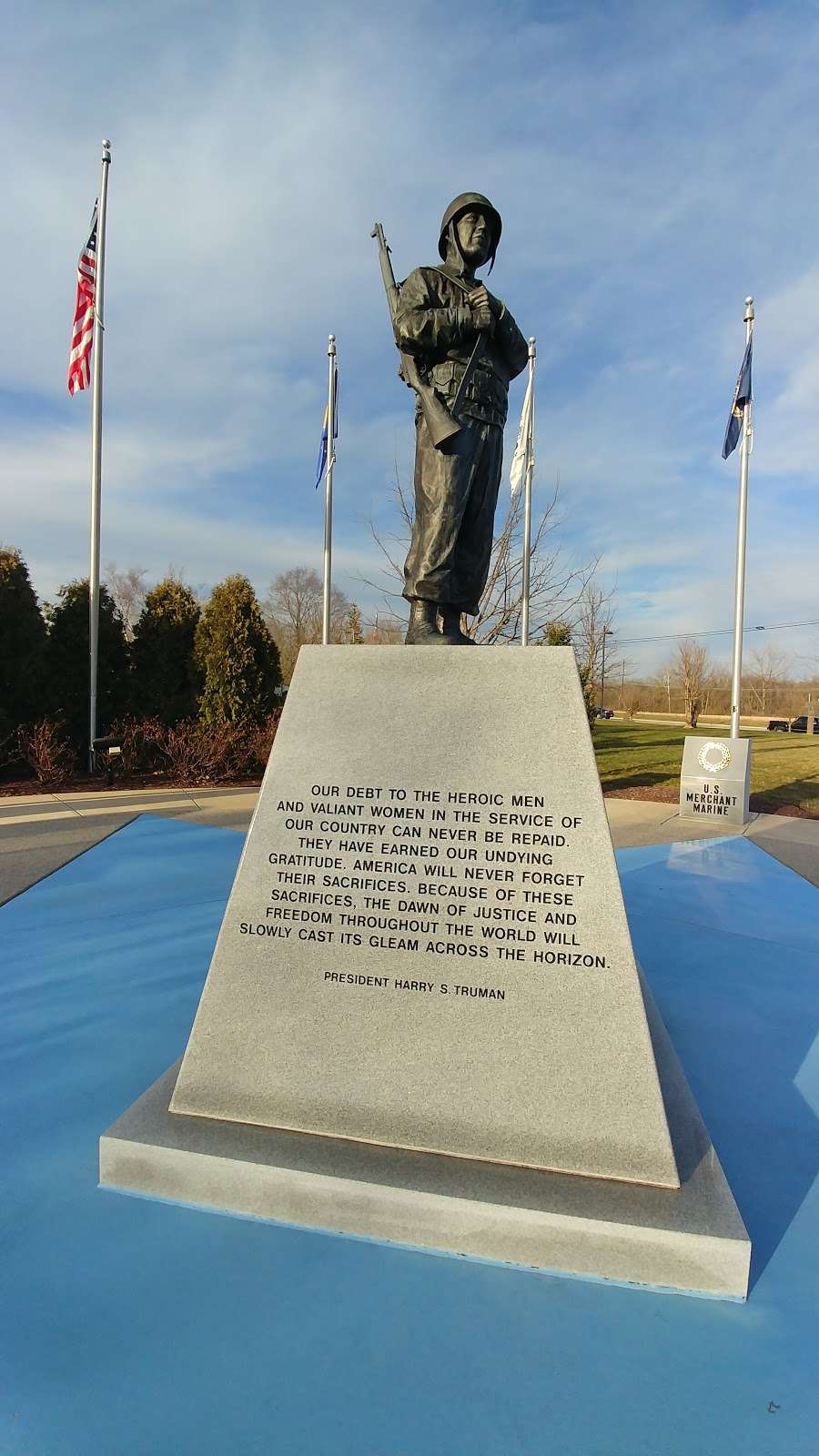 World War II Memorial Park | 7866 E County Rd 100 S, Avon, IN 46123, USA | Phone: (317) 272-0948