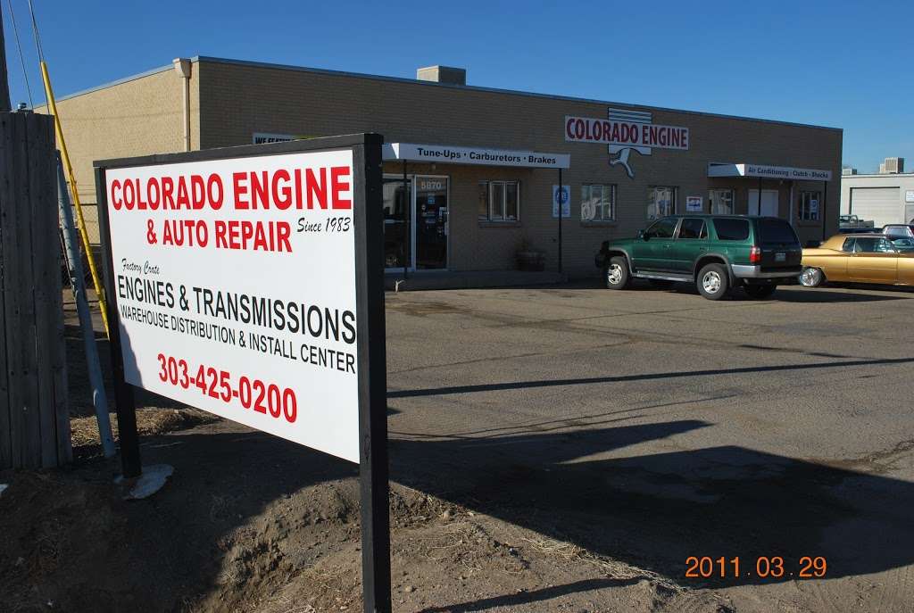 Colorado Engine | 5870 W 56th Ave, Arvada, CO 80002, USA | Phone: (303) 425-0200