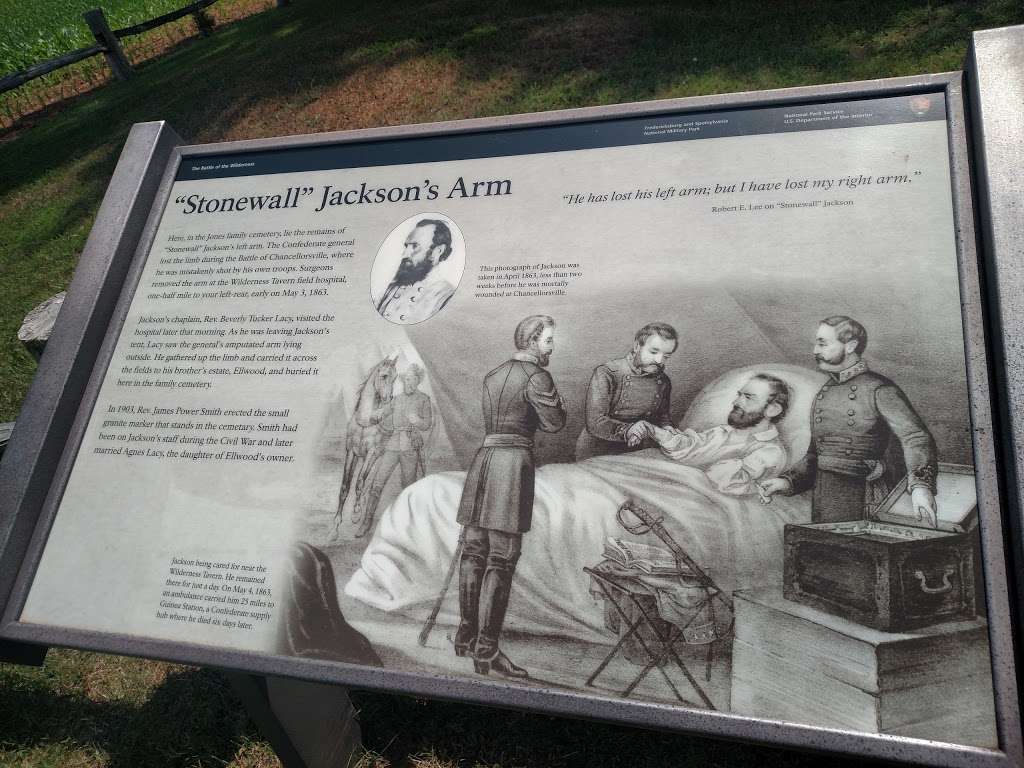 Gen. Stonewall Jacksons Arm burial site | Locust Grove, VA 22508, USA