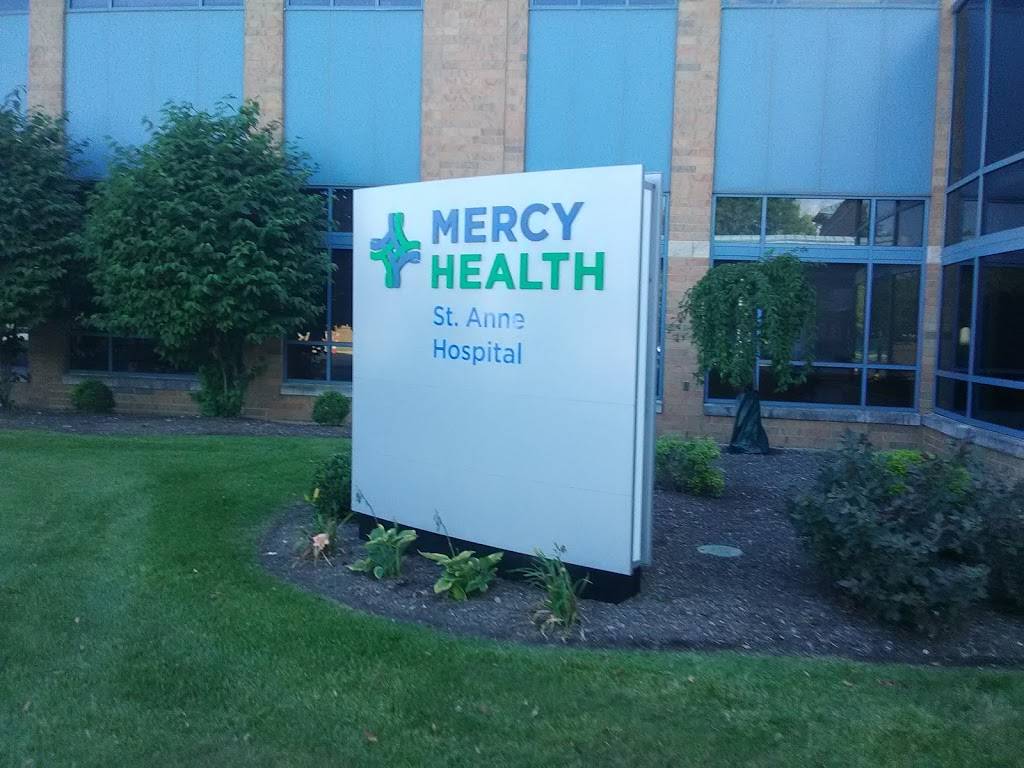 Mercy Health - St. Anne Hospital | 3404 W Sylvania Ave, Toledo, OH 43623, USA | Phone: (419) 407-2663