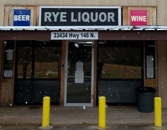 Rye Liquor | 33434 TX-146, Cleveland, TX 77327, USA | Phone: (936) 685-5313